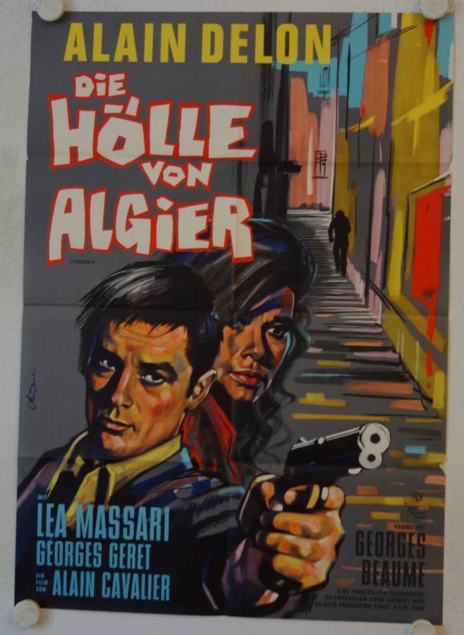 Die Hölle von Algier originales deutsches Filmplakat